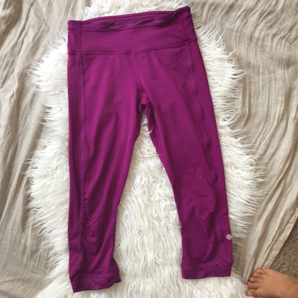 Lululemon cropped leggings